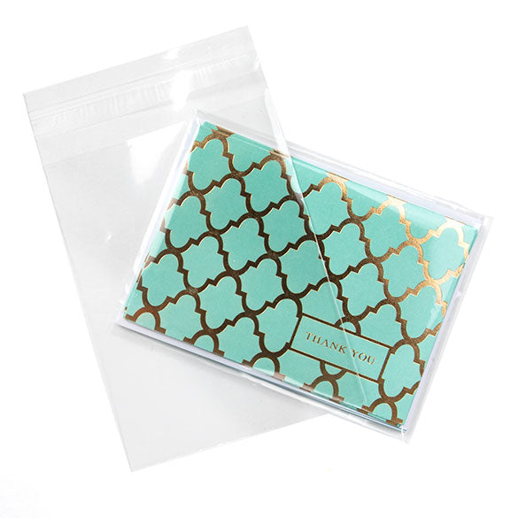 Sachet Écologique haute qualité refermable à rabat 10.3x13.7cm (100 pièces) [GC4B1]