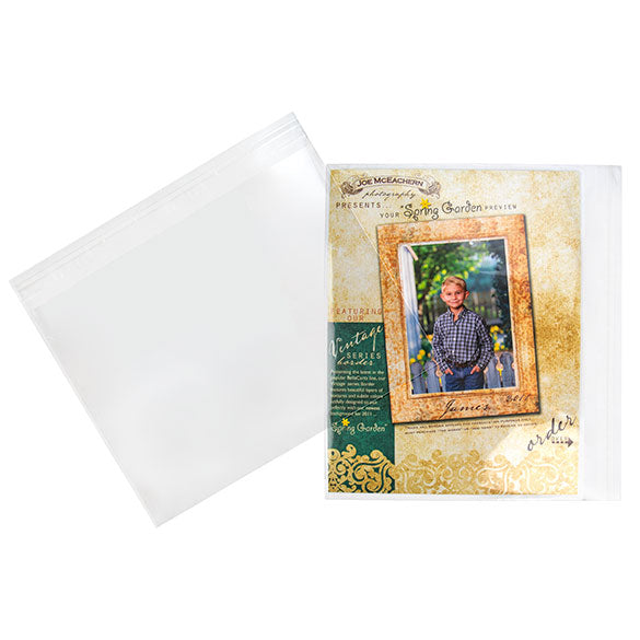 Sachet Écologique haute qualité refermable à rabat 29.1x22.2cm (100 pièces) [GC118]