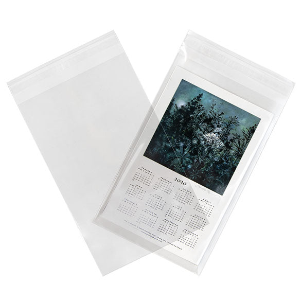 Sachet Écologique haute qualité refermable à rabat 16.5x23 + 3cm (100 pièces) [GC6H9]
