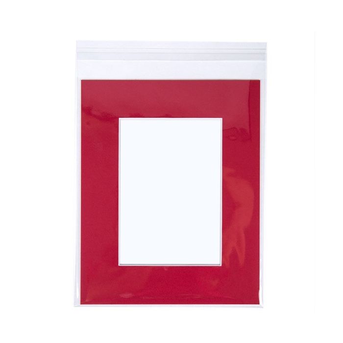 Sachet plastique à rabat avantageux transparence cristalline 21.4x26+3 cm (250 pièces) [VL108]