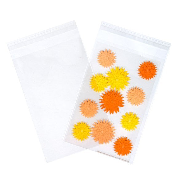 Sachet plastique à rabat avantageux transparence cristalline 14.5x21.8cm (250 pièces) [VL59S]