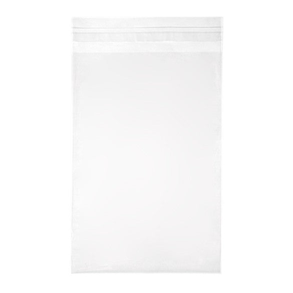 Sachet plastique à rabat avantageux transparence cristalline 14.5x21.8cm (250 pièces) [VL59S]