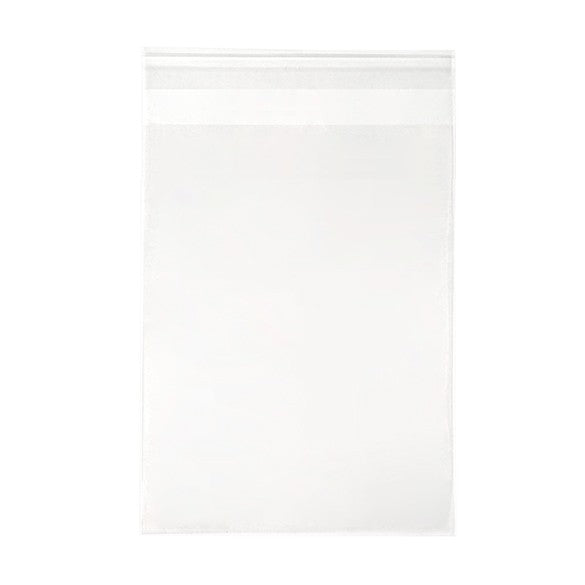 Sachet plastique à rabat avantageux transparence cristalline 13.8x18.4cm (250 pièces) [VL75]