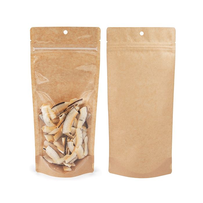 Doypack Kraft 10.8x6x23.8 (100 pièces) [ZBGKC1N]