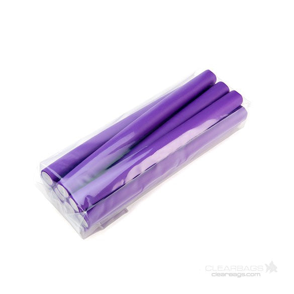 Sac à soufflet transparence cristalline 7.6x5.1x45.7cm (100 pièces) [GB13]