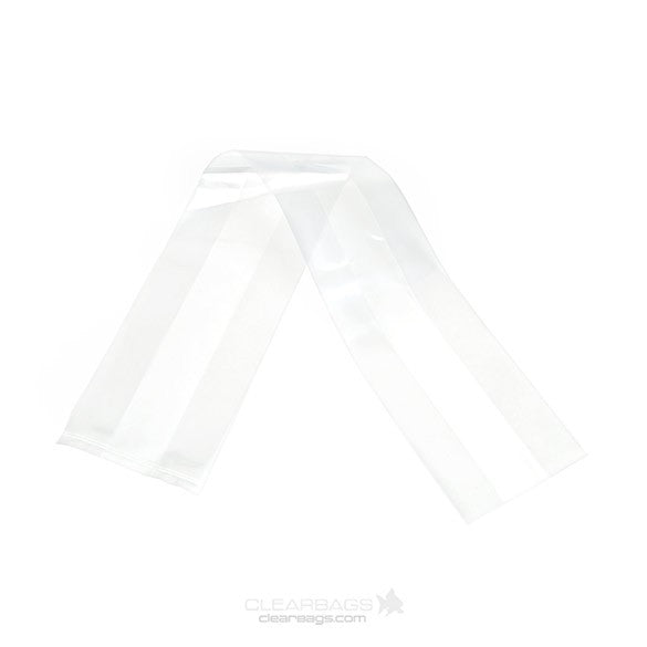 Sac à soufflet transparence cristalline 7.6x5.1x45.7cm (100 pièces) [GB13]