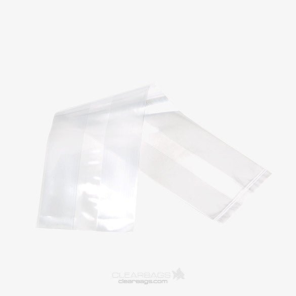 Sac à soufflet transparence cristalline 6.4x5.1x24.8cm (100 pièces) [GB22]