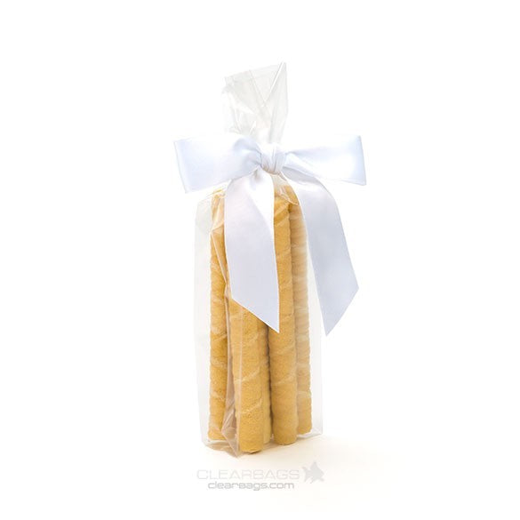 Sac à soufflet transparence cristalline 5x3.8x20.3cm (100 pièces) [GB9]