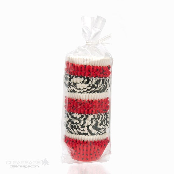 Sac à soufflet transparence cristalline 5x3.8x20.3cm (100 pièces) [GB9]