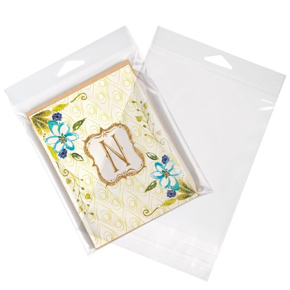 Sachet à trou de suspension refermable à transparence cristalline 13.5x15.2cm (100 pièces) [HB5X6]