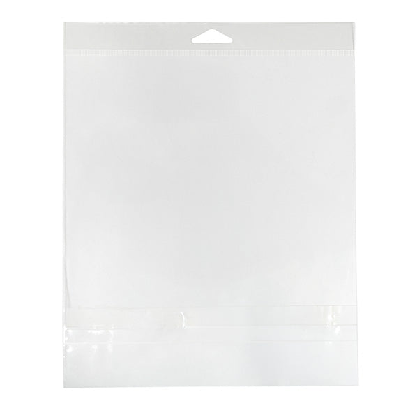 Sachet à trou de suspension refermable à transparence cristalline Fermeture sécurisée 21.4x21cm (100 pièces) [HB88PC]