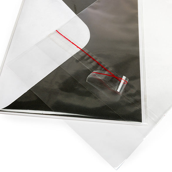Sachet à trou de suspension refermable avec fermeture sécurisée 13.8x17.8cm (100 pièces) [HB6B3PC]
