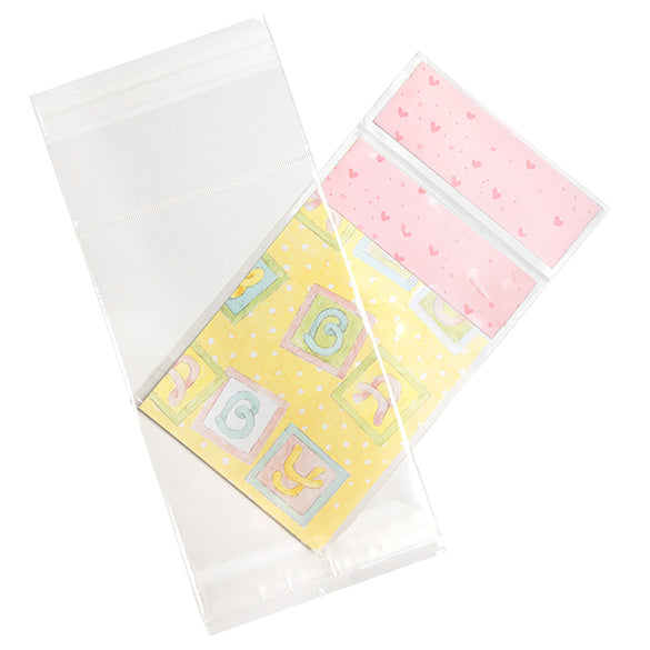 Sachet à trou de suspension euro avec compartiment pour cavalier 10.8x15.6cm (100 pièces) [IHB4X6]