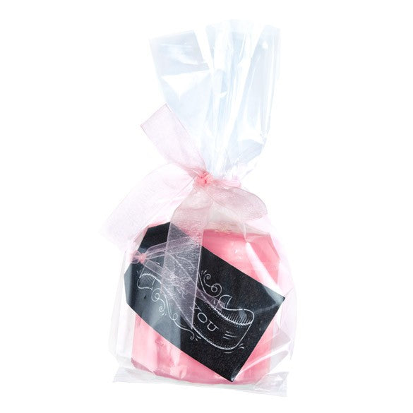 Sac à soufflet transparence cristalline 8.9x5.7x24.8cm (100 pièces) [GB25]