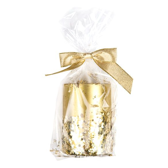 Sac à soufflet transparence cristalline 8.9x5.7x30.5cm (100 pièces) [GB26]