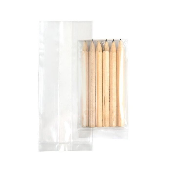 Sac à soufflet transparence cristalline 5,1x3,8x12,7 cm (100 pièces) [GB3]