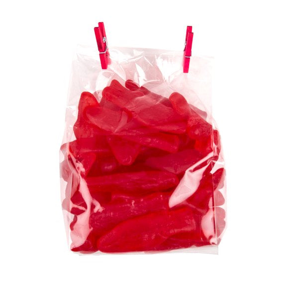 Sac à soufflet transparence cristalline 7,6x5,1x16,5 cm (100 pièces) [GB6]