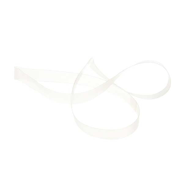 Ruban élastique de décoration Vinyle Stretch à dérouler transparent 40.5 cm (50 Pièces) [16CVL]