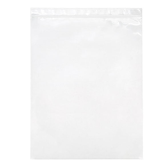 Sachet zip à transparence cristalline avec trou de suspension 25,4x33cm (100 pièces) [ZR1013]
