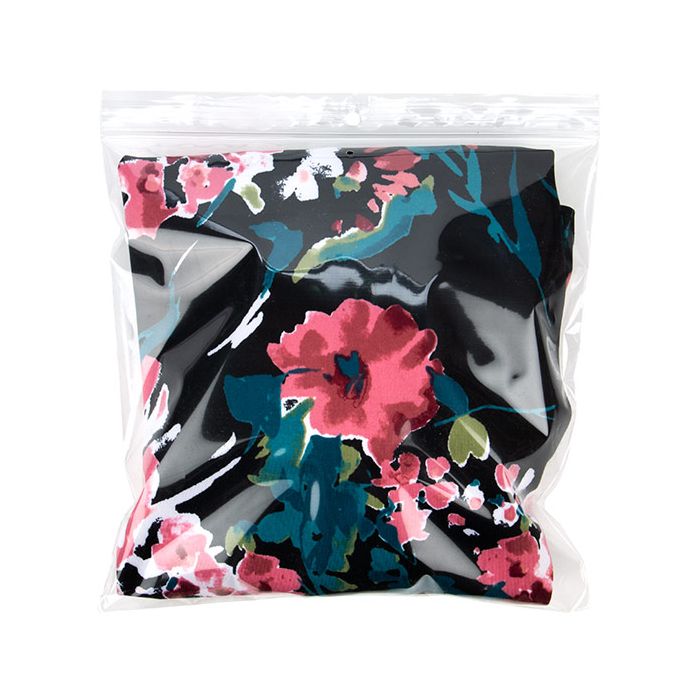 Sachet zip à transparence cristalline avec trou de suspension européen + trou d'aération 21,6x21,6cm (100 pièces) [ZR8HV]