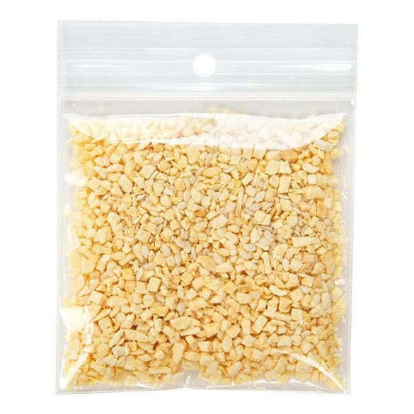 Sachet zip à transparence cristalline 75 microns avec trou pour suspension 7,6x7,6cm (100 pièces) [Z3R33]