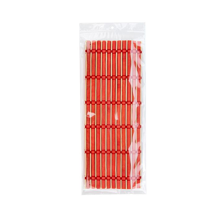 Sachet zip à transparence cristalline avec trou de suspension 15,2x38,1cm (100 pièces) [ZR615]