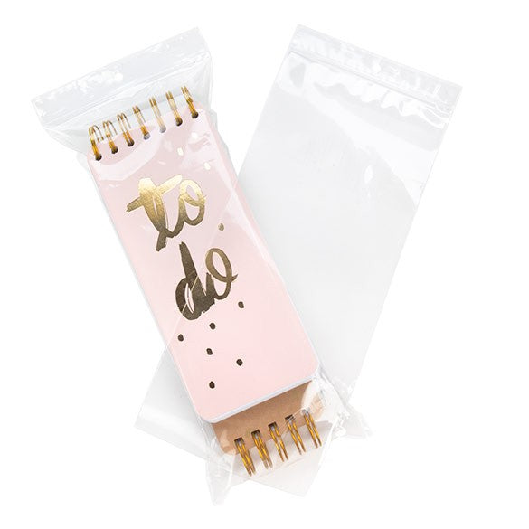 Sachet zip à transparence cristalline avec trou de suspension 12,7x30,5cm (100 pièces) [ZR512]