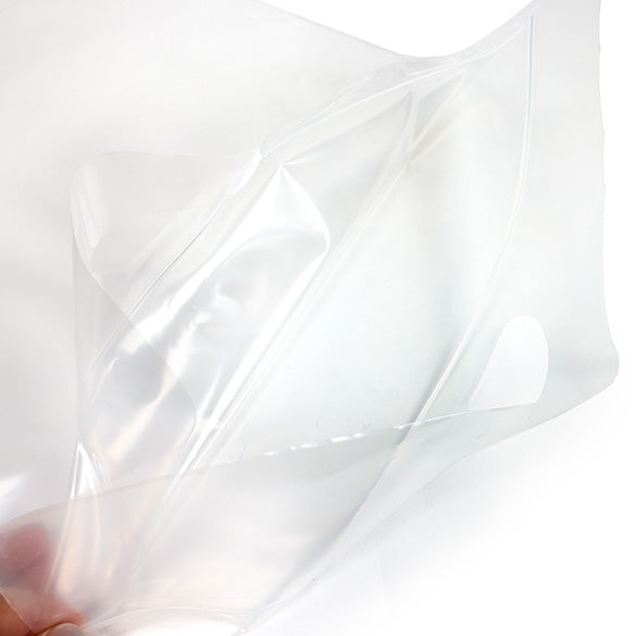 Sac à poignées transparent avec zip 33,6x33,6 + 6,4cm (100 Pièces) [ZH13CL5] LIQUIDATION