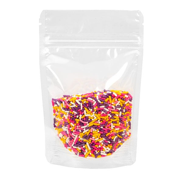 Doypack Transparent 10.2x6x15.2cm | 57g (100 pièces) [ZBG2]