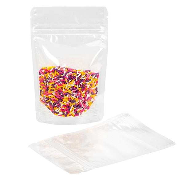 Doypack Transparent 10.2x6x15.2cm | 57g (100 pièces) [ZBG2]