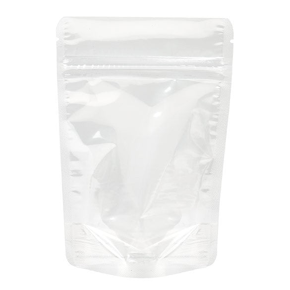 Doypack Transparent 10.2x6x15.2cm | 57g (100 pièces) [ZBG2]