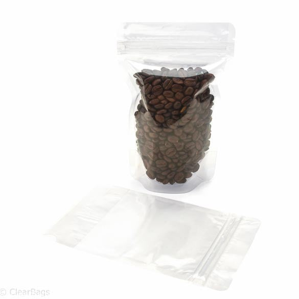 Doypack Transparent 11,9x7,6x17,9cm | 365g (100 pièces) [ZBG46]