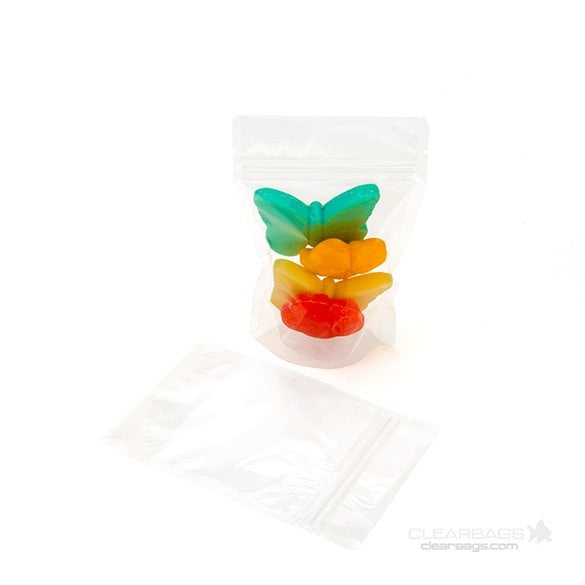 Doypack Transparent 10.2x6x15.2cm | 57g (100 pièces) [ZBG2]