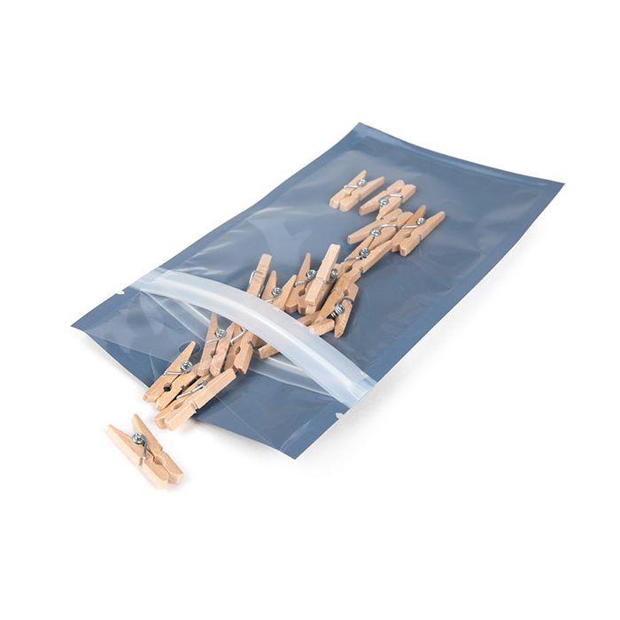 Sacs Zip écologiques Noir 7.6x11.4cm (100 pièces) [HZBBE3B]