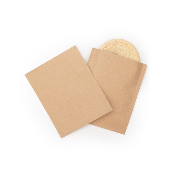 Sachets de sécurité pour enfants à usage unique Kraft 10,2 x 12,7 cm (100 pièces) [CRB3K]