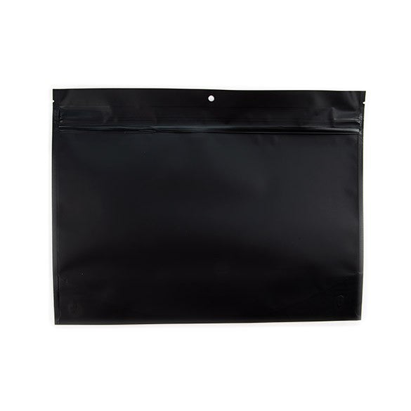 Sachets à poches résistant aux enfants, noir mat, 30,5 x 10,2 x 22,9 cm (100 pièces) [CRP129MB]