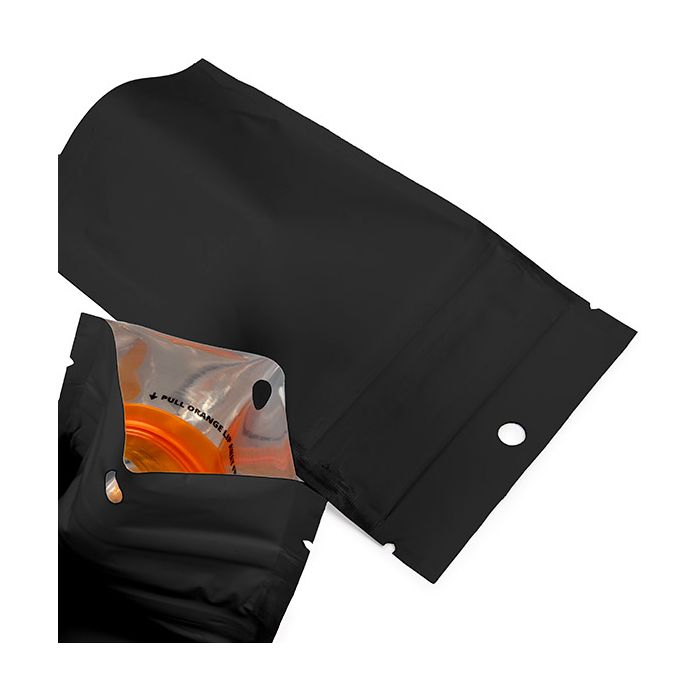 Doypack avec Sécurité Enfant Noir 7,9x5,1x13 cm (100 pièces) [CRP1MB]