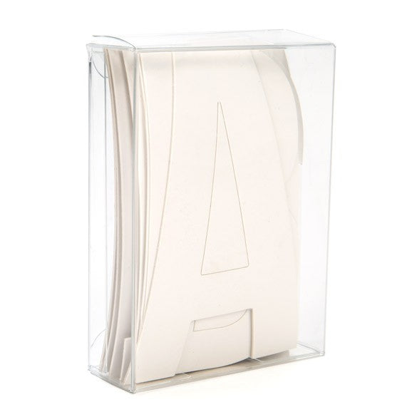Boites cadeau plastique à transparence cristalline 7x2.5x9.5cm (25 Pièces) [FB93]