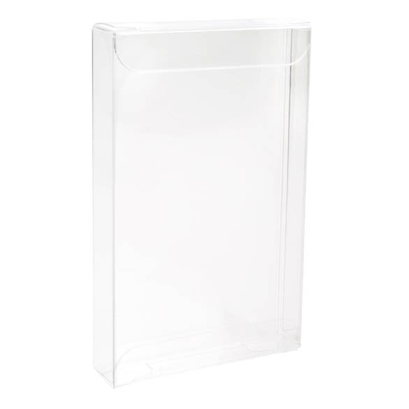 Boites cadeau plastique à transparence cristalline 6.7x1.6x11cm (25 Pièces) [FB249]