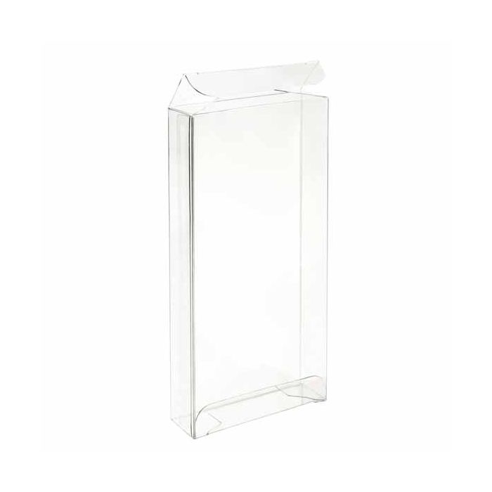Plastic Gift Boxes 9.5x1.6x16.7cm Crystal Clear
