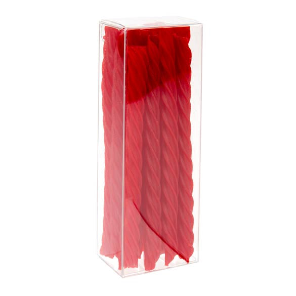 Boites cadeau plastique à transparence cristalline 4.1x2.9x11.7cm (25 Pièces) [FB43]