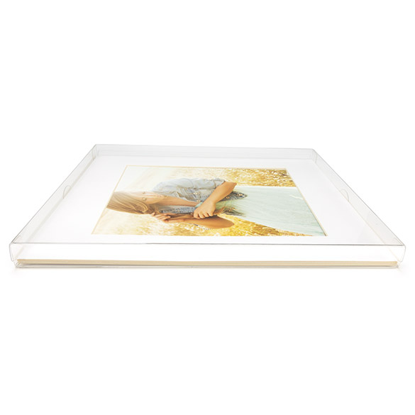 Boites cadeau plastique à transparence cristalline 28.2x2.5x35.8cm (25 pièces) [FPB171]