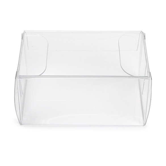 Boîtes cadeau plastique à transparence cristalline 3,5x2,9x5,7 cm (25 pcs) [FPB330]