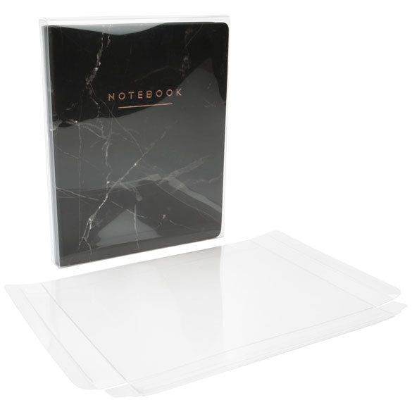 Boites cadeau plastique à transparence cristalline 20.6x2.5x25.7cm (25 pièces) [FPB169]
