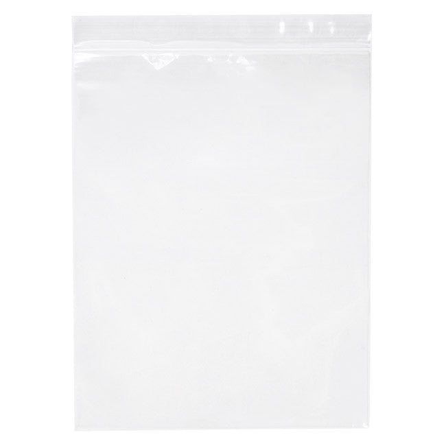 Sachet zip à transparence cristalline 17,8x22,9cm (100 pièces) [ZC79]