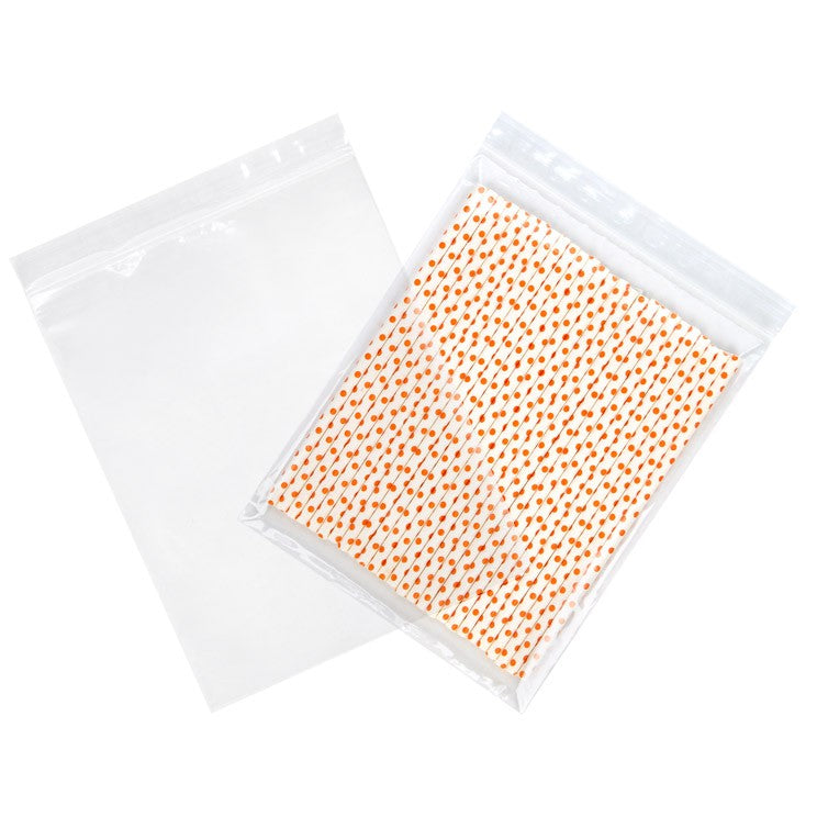 Sachet zip à transparence cristalline 17,8x22,9cm (100 pièces) [ZC79]