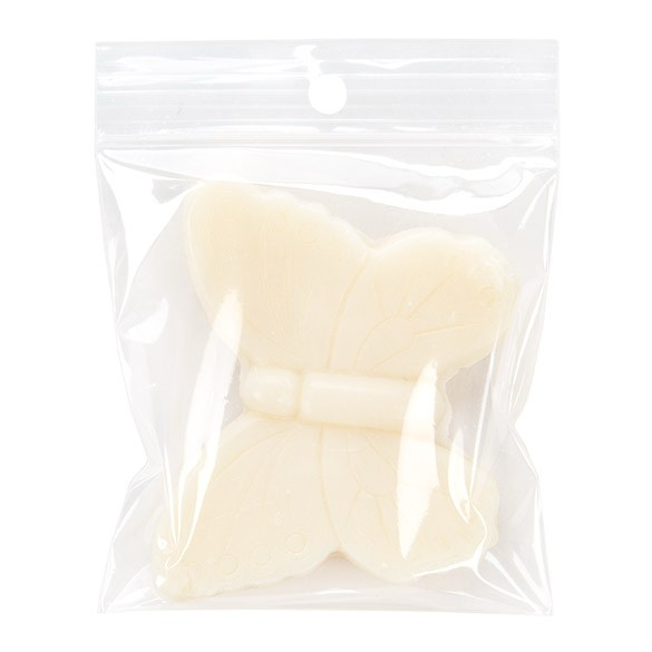 Sachet zip à transparence cristalline avec trou de suspension 7x7,6cm (100 pièces) [ZR23Q3]