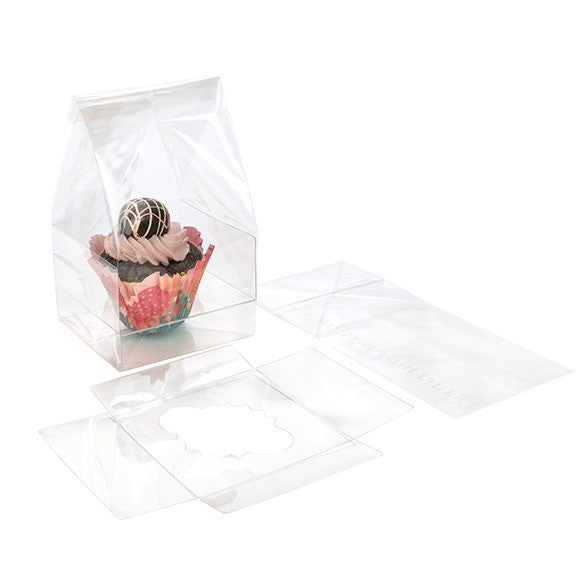 Sachets à Cupcake avec fond en papier 10,2x10,2x22,9cm (100 pièces) [CBG4XL]