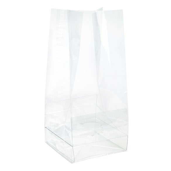 Sachets à Cupcake avec fond en papier 10,2x10,2x22,9cm (100 pièces) [CBG4XL]