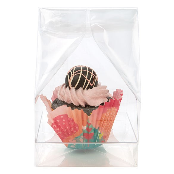 Sachets à Cupcake avec fond en papier 10,2x10,2x22,9cm (100 pièces) [CBG4XL]
